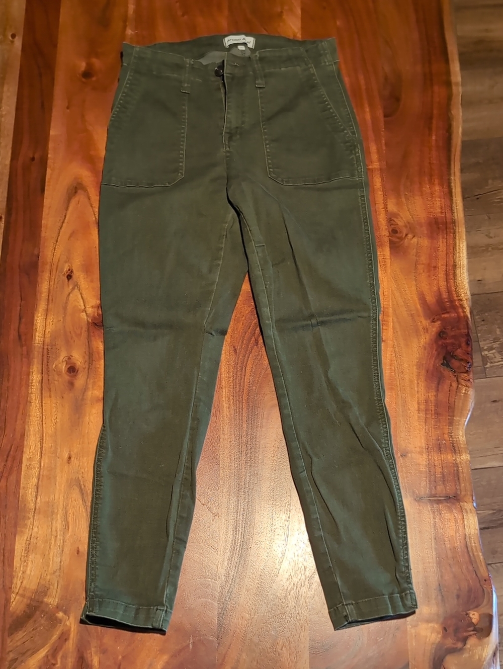 Studio Blue Olive Utility Trousers